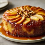 Caramel Apple Upside-Down Cake - A Festive Fall Dessert