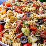 Delicious Pasta Salad with Italian Dressing