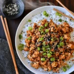 Delicious Ground Chicken Recipe Platter