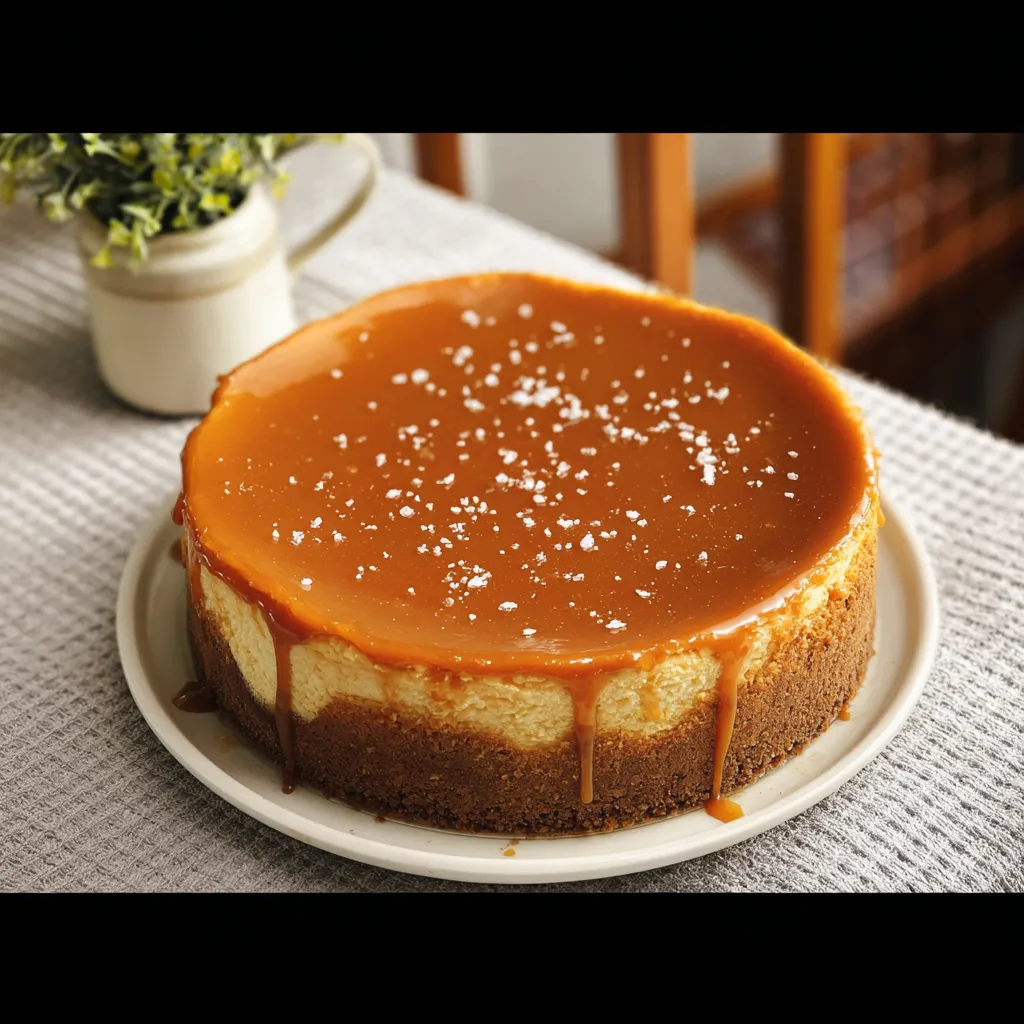 Salted Caramel Cheesecake: A Decadent Delight You Can’t Resist