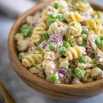 Delicious Tuna Pasta Salad in a Bowl