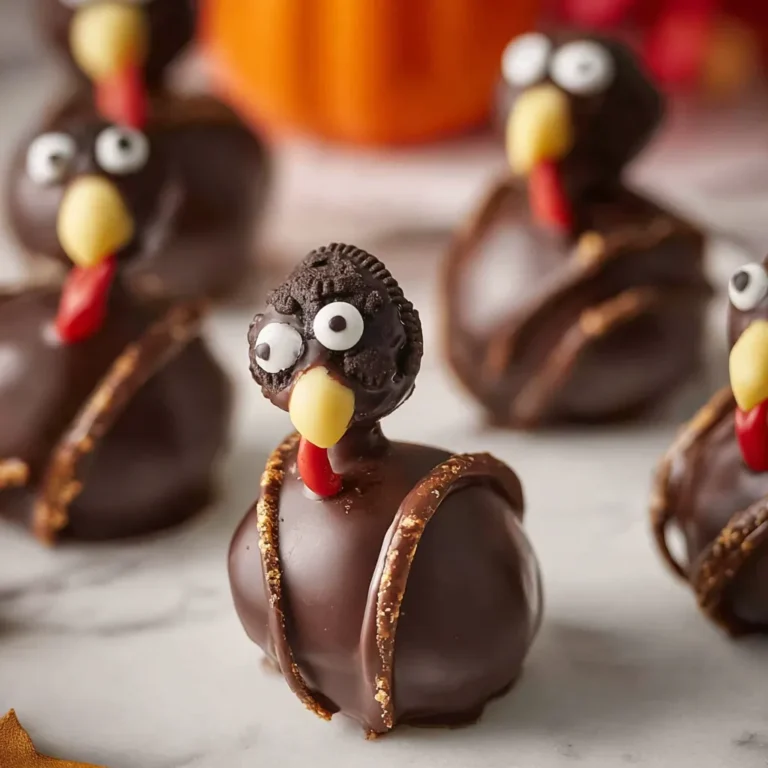 Turkey Oreo Balls (Thanksgiving Truffles) Recipe
