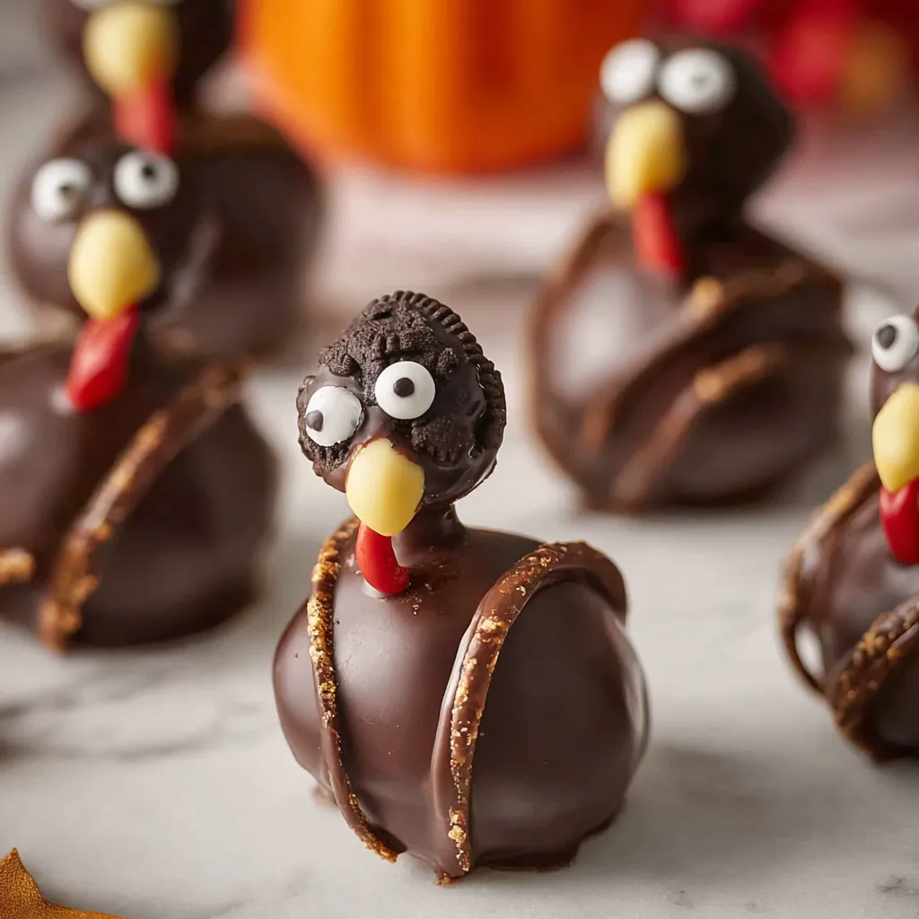 Turkey Oreo Balls (Thanksgiving Truffles) – Butter & Baggage