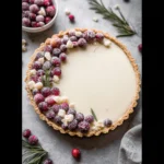 Delicious White Chocolate Cranberry Tart - Delight Fuel