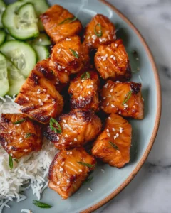 Crispy Air Fryer Salmon Bites