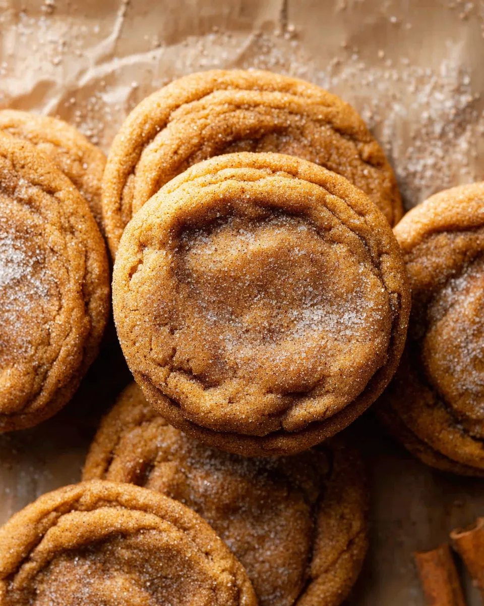 Pumpkin Snickerdoodle Cookies That Will Delight You